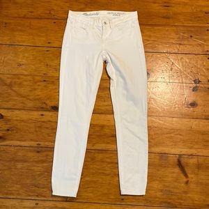Madewell Skinny Skinny Ankle Jeans in White